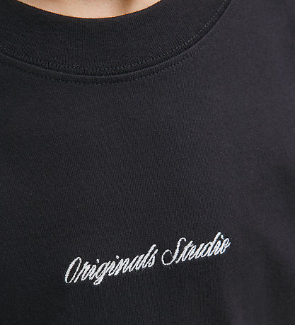 Jack & Jones T-shirt - Noos - JorNorrebro - Sort m. Logo