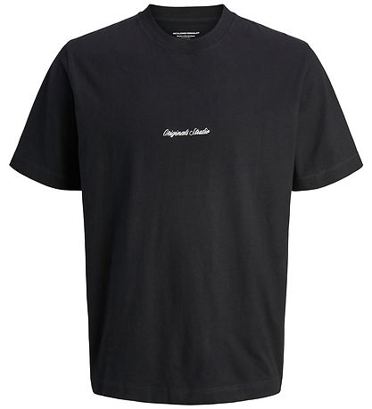 Jack & Jones T-shirt - Noos - JorNorrebro - Sort m. Logo