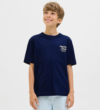 Jack & Jones T-shirt - JorNorrebro - Ocean Cavern m. Print