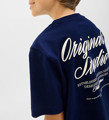 Jack & Jones T-shirt - JorNorrebro - Ocean Cavern m. Print