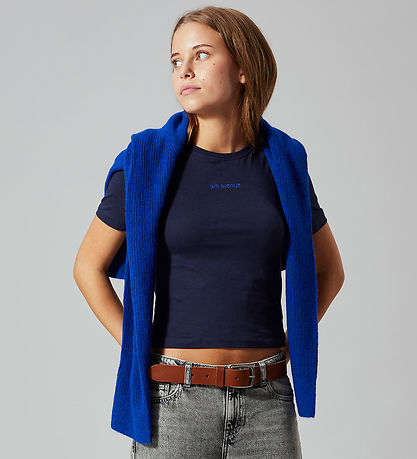 LMTD T-shirt - NlfFave - Navy Blazer