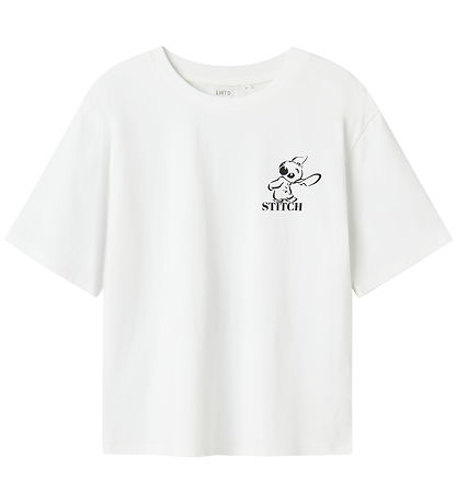 LMTD T-shirt - NlfJuzi - Bright White