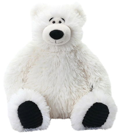 Wild Republic Bamse - 42 cm - Snuggleluvs - Isbjørn