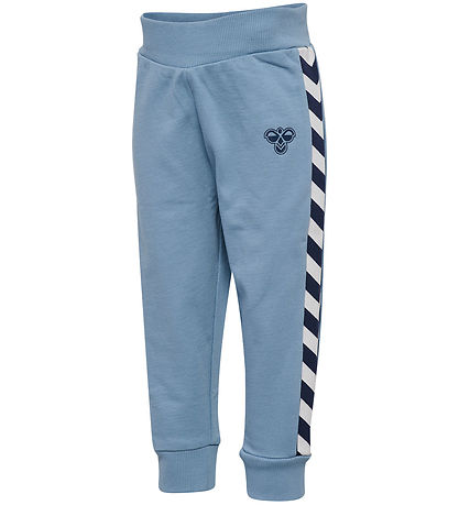 Hummel Sweatsæt - hmlMini - Faded Denim