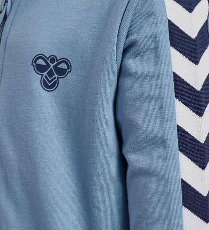 Hummel Sweatsæt - hmlMini - Faded Denim