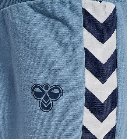 Hummel Sweatsæt - hmlMini - Faded Denim