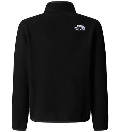 The North Face Fleecetrøje - Glacier - 1/4 Zip - Sort