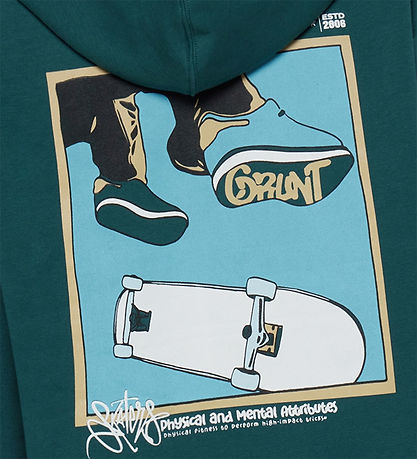 Grunt Hættetrøje - GrRatica - Green
