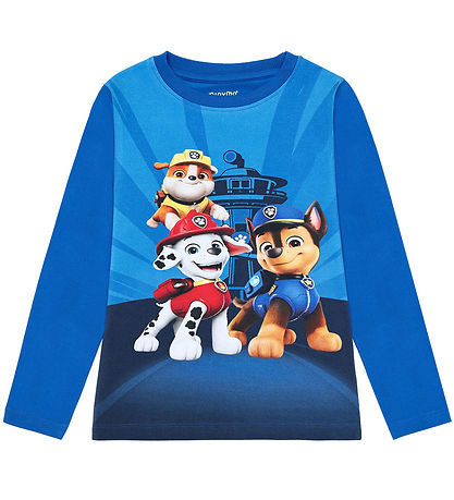 Minymo Bluse - Paw Patrol - Lapis Blue