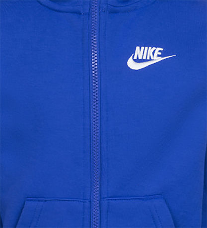 Nike Sweatsæt - Cardigan/Sweatpants - Game Royal