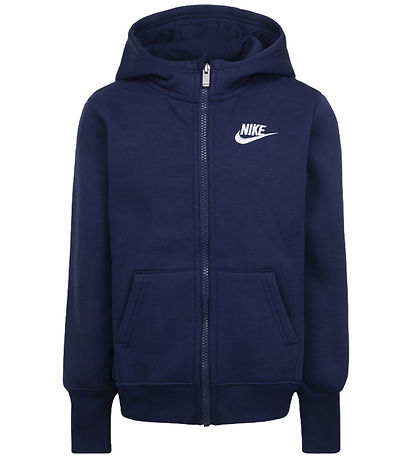 Nike Sweatsæt - Cardigan/Sweatpants - Midnight Navy