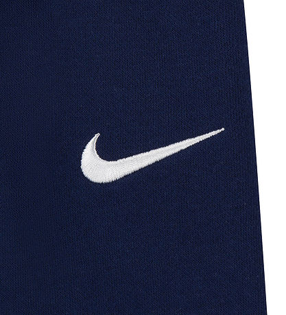 Nike Sweatsæt - Sweatshirt/Sweatpants - Midnight Navy