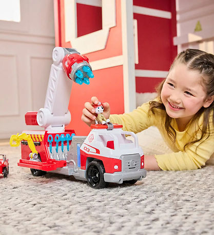 Paw Patrol Brandbil - Fire Rescue Deluxe Firetruck