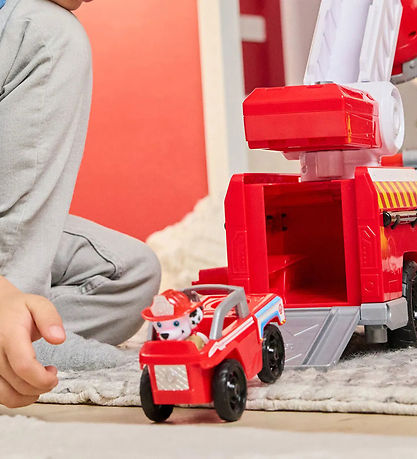 Paw Patrol Brandbil - Fire Rescue Deluxe Firetruck