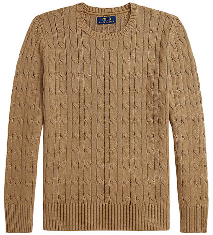 Polo Ralph Lauren Bluse - Strik - Cable - Camel