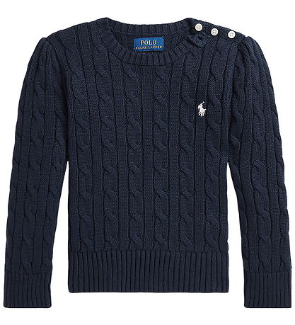 Polo Ralph Lauren Bluse - Strik - Cable - Navy