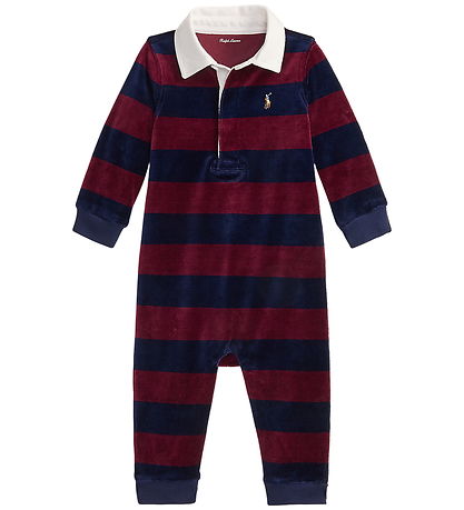 Polo Ralph Lauren Heldragt - Velour - Classic Wine/Navy