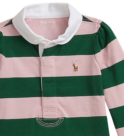 Polo Ralph Lauren Kjole m. Bloomers - Surfside Rose/Kelly Green