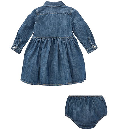 Polo Ralph Lauren Kjole - Denim - Indigo