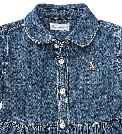Polo Ralph Lauren Kjole - Denim - Indigo