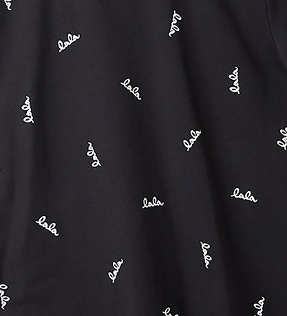 Lala Berlin T-shirt - Tiara - Sort m. Hvid