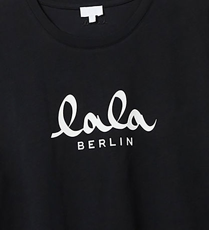 Lala Berlin T-shirt - Lala - Sort m. Hvid