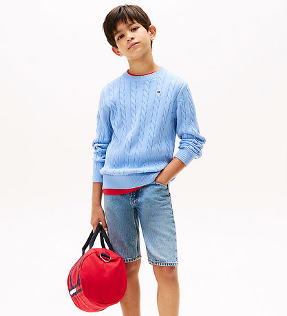 Tommy Hilfiger Bluse - Strik - Cloudy Blue
