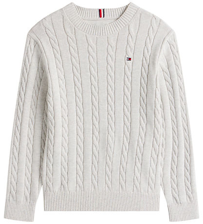 Tommy Hilfiger Bluse - Strik - Gråmeleret