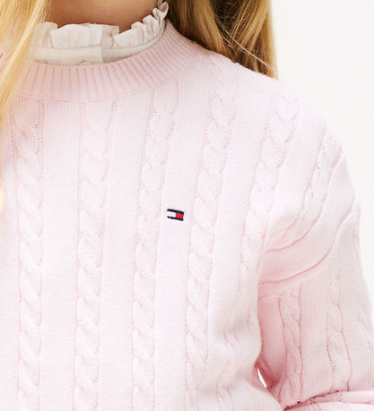 Tommy Hilfiger Bluse - Strik - Light Pink