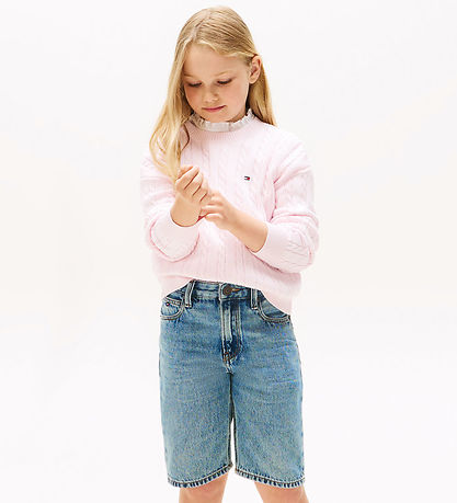 Tommy Hilfiger Bluse - Strik - Light Pink