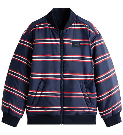Tommy Hilfiger Jakke - Vendbar - Dark Night Navy