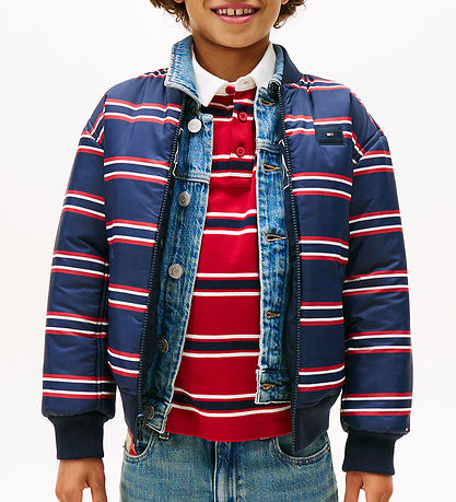 Tommy Hilfiger Jakke - Vendbar - Dark Night Navy