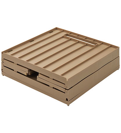 Liewood Foldekasse m. Låg - 30,5x32x31,5 cm - Elijah - Oat