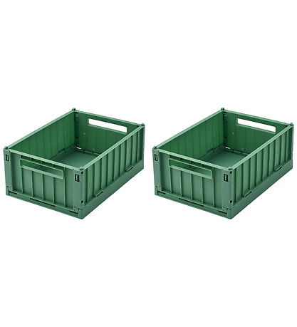 Liewood Foldekasse - 2-Pak - Weston - Small - Dusty Ivy