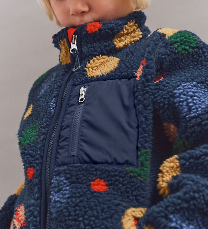 Liewood Fleecejakke - Nolan - Universe/Classic Navy