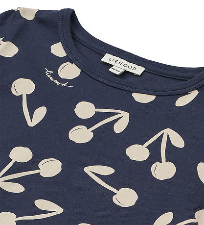 Liewood Bluse - Margit - Cherry Blossom/Classic Navy