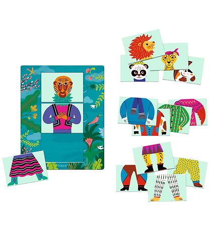 Djeco Spil - Mix & Match Modanimo