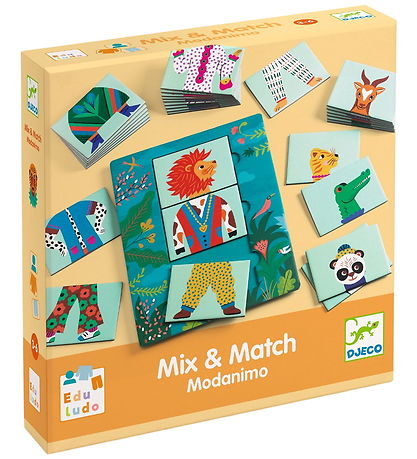 Djeco Spil - Mix & Match Modanimo
