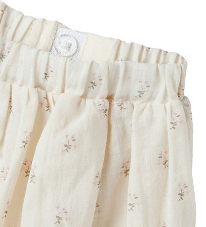 Lil' Atelier Nederdel - NmfNoanna - Turtledove/Flowers