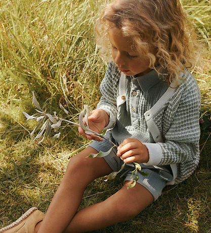 Lil' Atelier Cardigan - Strik - NmmHalma - Seagrass