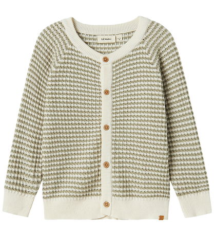 Lil' Atelier Cardigan - Strik - NmmHalma - Seagrass