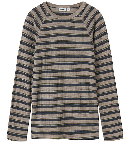 Name It Bluse - Uld - NkmWang - Satellite/Ombre Blue