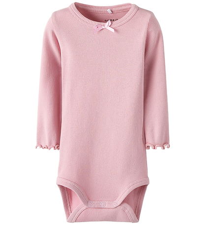 Name It Body l/æ - Rib - NbfKaylina - Bleached Mauve