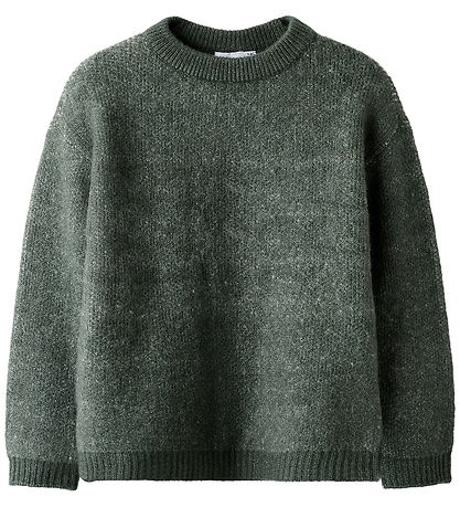 Name It Bluse - Strik - NkmKjertan - Deep Forest
