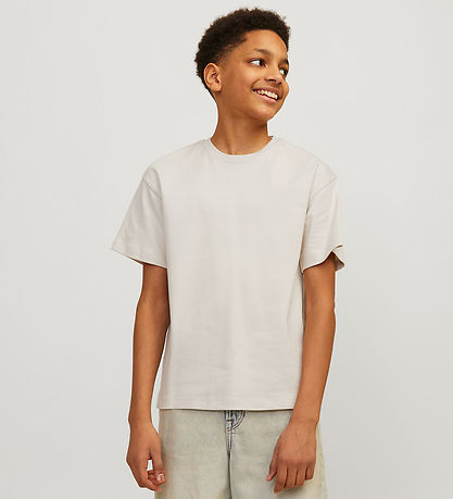 jack & Jones T-shirt - Noos - JjeUrban - Moonbeam/Loose