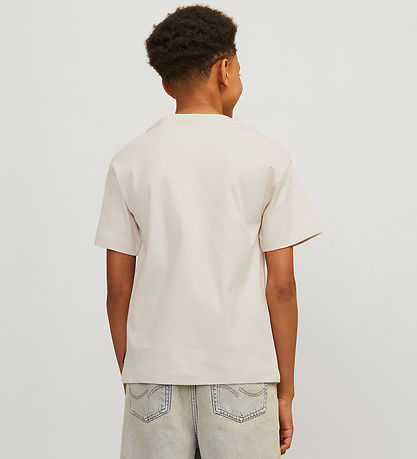 jack & Jones T-shirt - Noos - JjeUrban - Moonbeam/Loose
