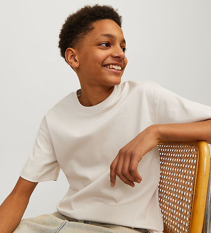 jack & Jones T-shirt - Noos - JjeUrban - Moonbeam/Loose