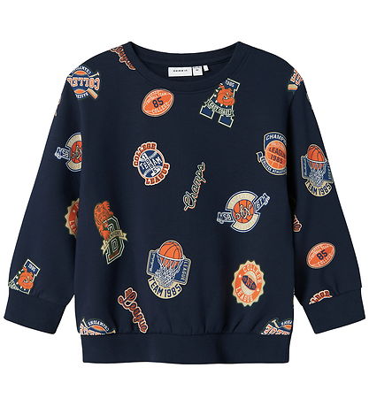 Name It Sweatshirt - NmmLeland - Navy Blazer