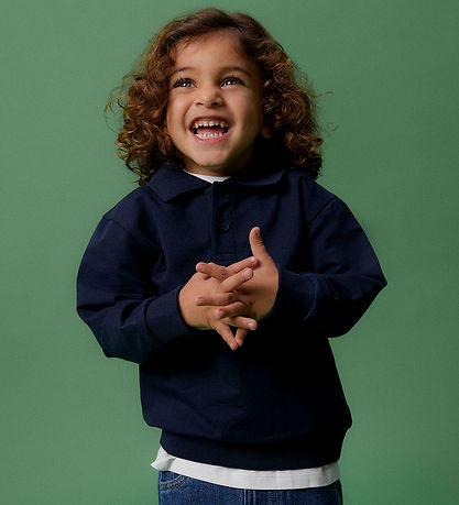 Name It Polobluse - NmmLeopold - Navy Blazer