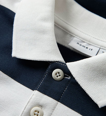 NameIt PoloBluse - NmmLeopold - Bright White